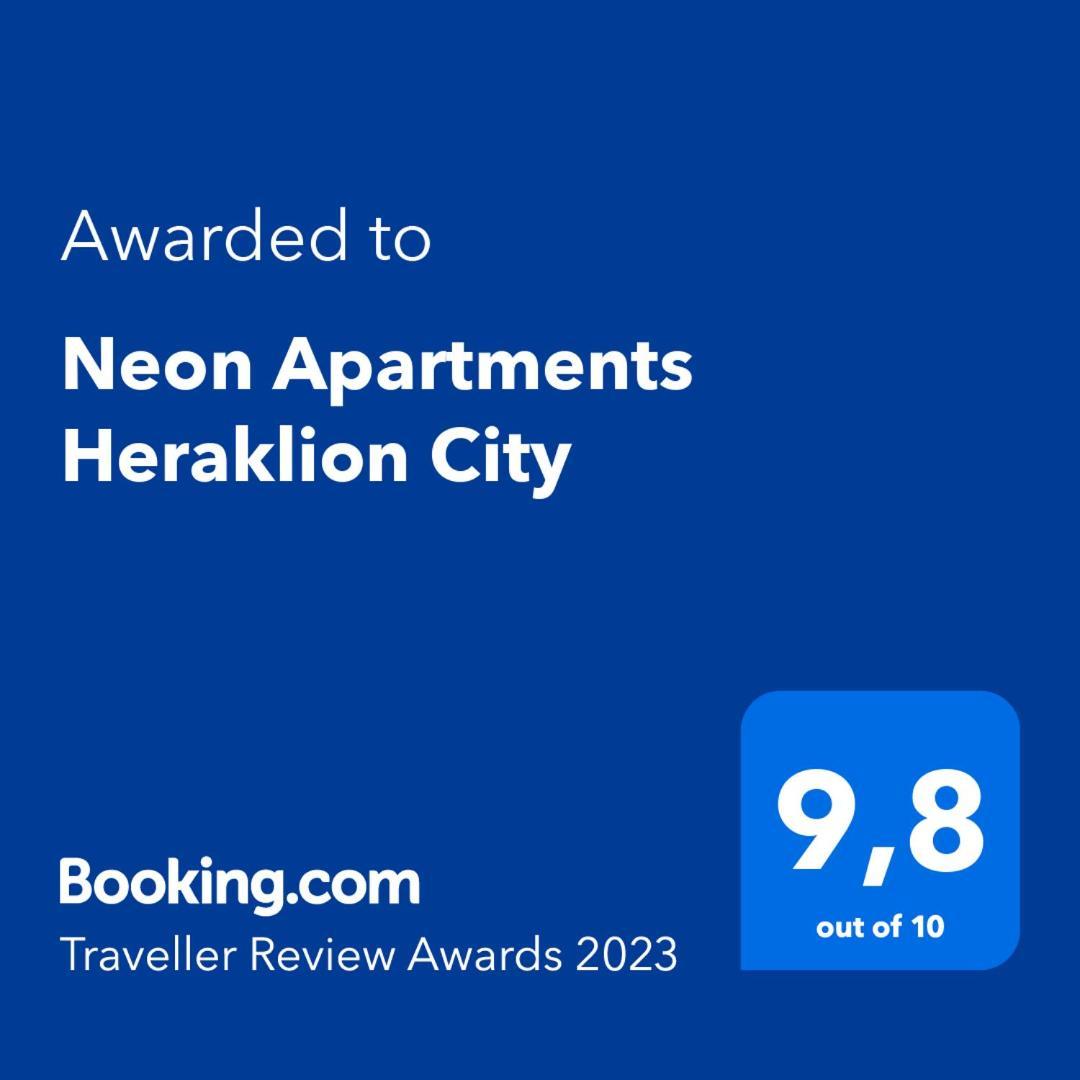 Neon Apartment, Modern, High Quality, Central Apt, Heraklion City 외부 사진